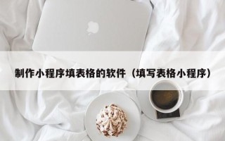 迁安市制作小程序填表格的软件（填写表格小程序）
